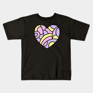 Colorful heart Kids T-Shirt